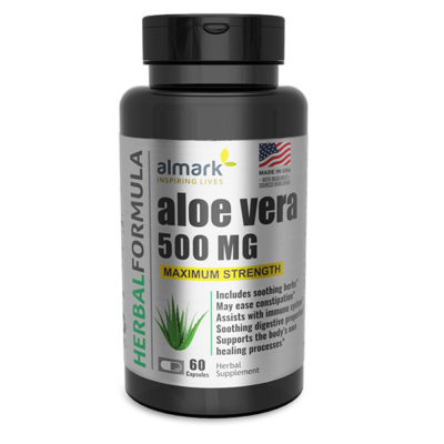 Aloe Vera 500 Mg Front