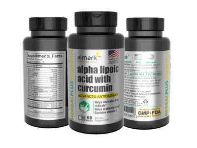 Alpha Lipoic Acid with Curcumin Packs