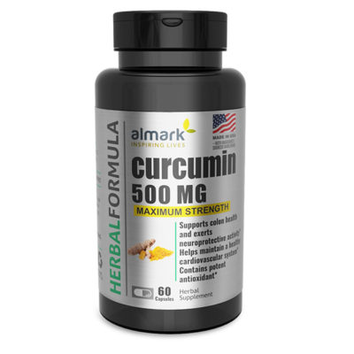 Curcumin 500 Mg Front