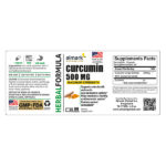 Curcumin 500 Mg Label