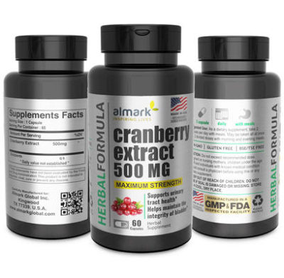 cranberry extract 500 mg packs