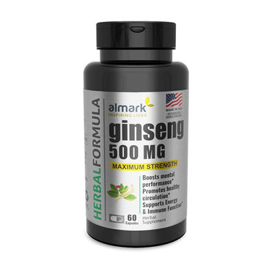 ginseng 500 mg front