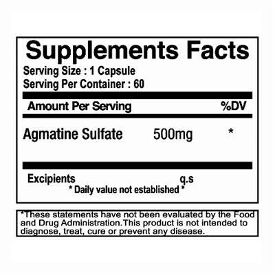 agmatine 500 mg sf