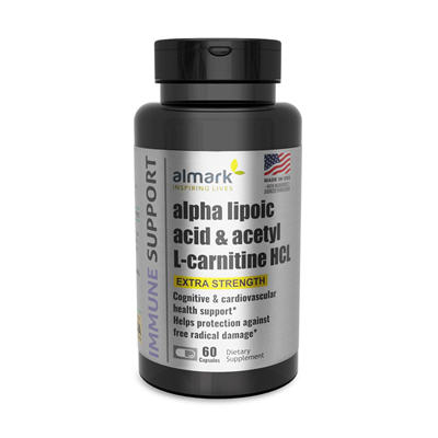alpha lipoic acid and acetyl lcarnitine hcl front
