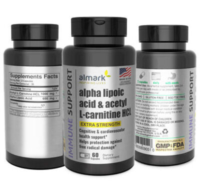 alpha lipoic acid and acetyl lcarnitine hcl packs