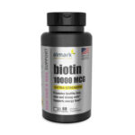 biotin 10000 mcg front