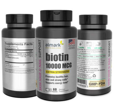 biotin 10000 mcg packs