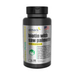 biotin with saw palmetto front