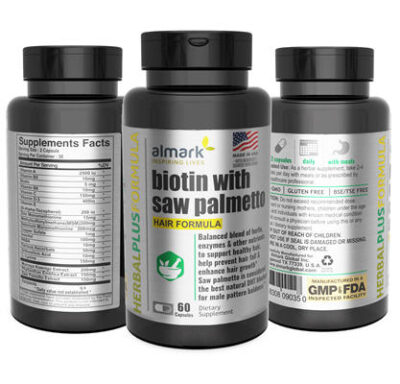 biotin with saw palmetto packs