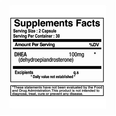 dhea 100 mg sf