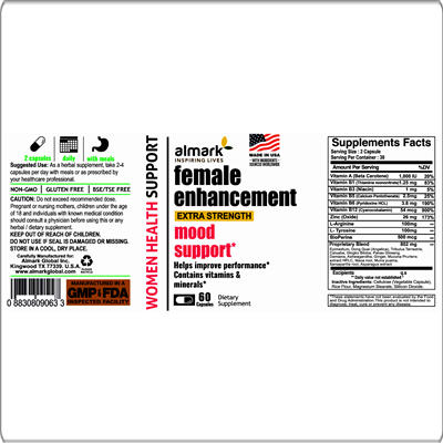 female enhancement label