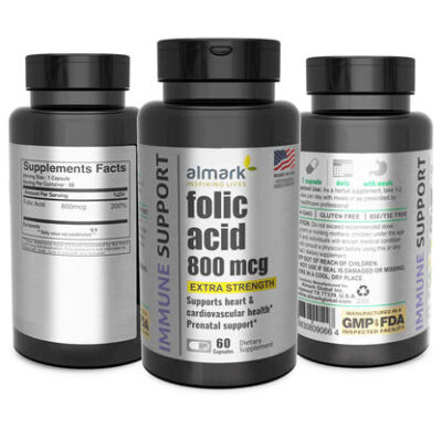 folic acid 800 mcg packs