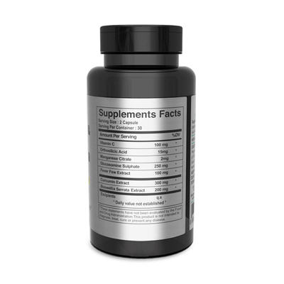 glucosamine and curcumin with boswellia serata sfr