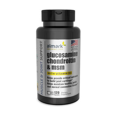 glucosamine chondroitin and msm front