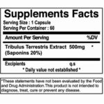 gokshura organic tribulus 500 mg sf