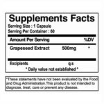 grape seed extract 500 mg sf
