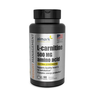l carnitine 500 mg front