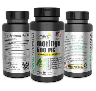 moringa 500 mg packs