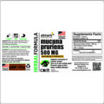 mucuna pruriens 500 mg label