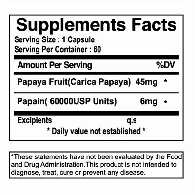 papaya enzyme sf