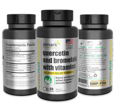 quercetin and bromelain with vitamins packs