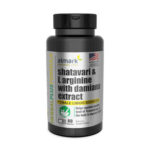 shatavari and l arginine with damiana extract front