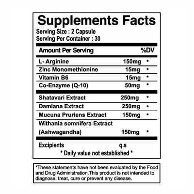 shatavari and l arginine with damiana extract sf