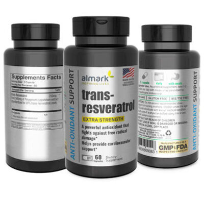 trans resveratrol packs