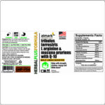 tribulus terrestris l arginine and mucuna pruriens with q 10 label