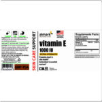 vitamin e 1000 iu label