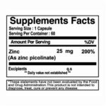 zinc picolinate 25 mg sf